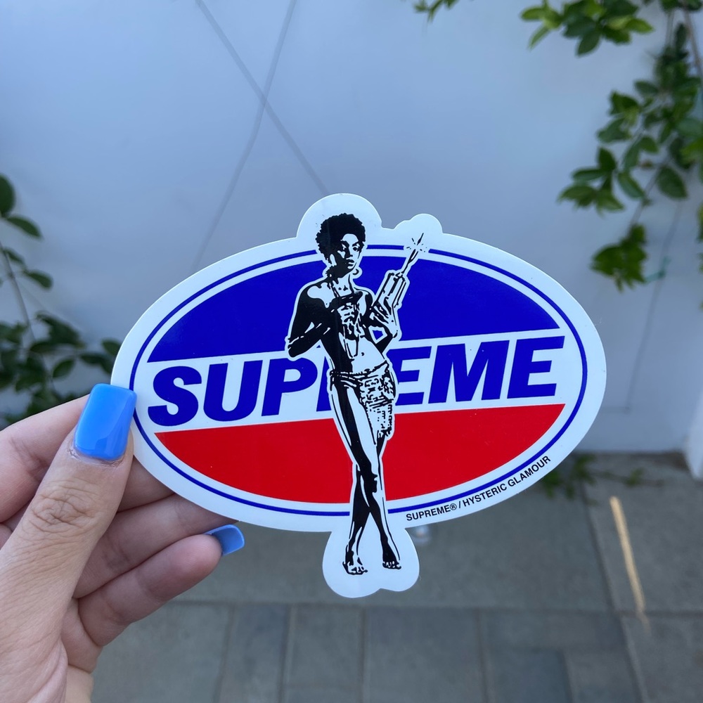 Brand new Supreme Hysteric Glamour Girl Sticker